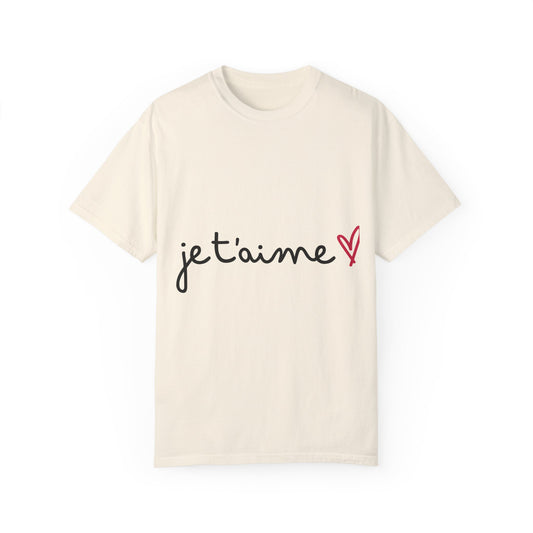 "jet'aime" Unisex T-shirt